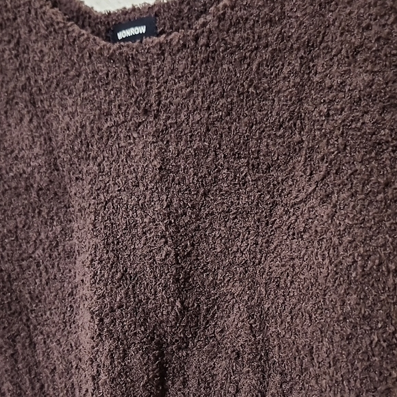 Monrow Brown Crop Top Fitted Tank - Picture 8 of 9